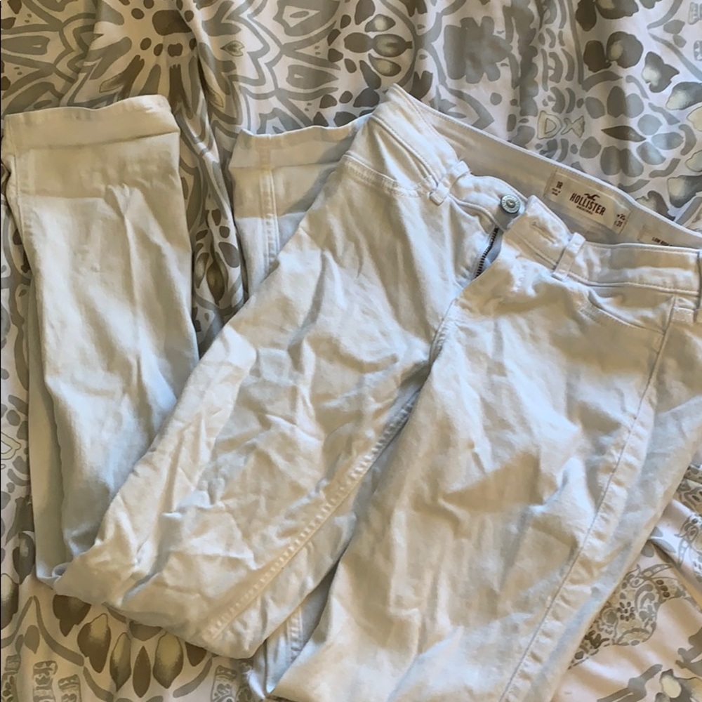 White jeans.